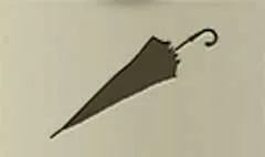 Umbrella silhouette