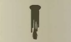 Wind Chimes silhouette