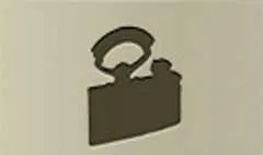 Iron silhouette