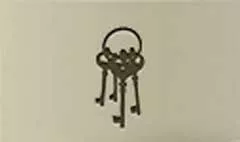 Keys silhouette
