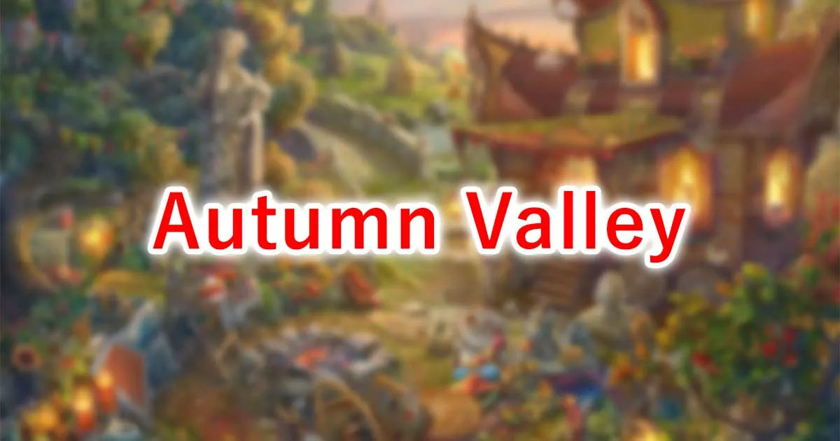 Autumn Valley