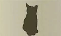 ネコのシルエット