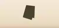 絵はがきのシルエット