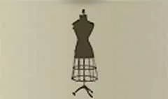 マネキンのシルエット
