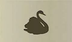 白鳥のシルエット