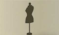 Dressmaker's Mannequin silhouette