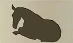ウマのシルエット