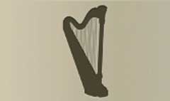 Harp silhouette