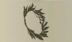 Laurel Wreath silhouette