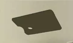 パレットのシルエット