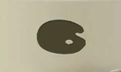 パレットのシルエット