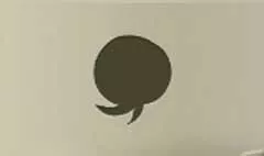 桃のシルエット