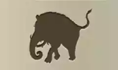 獏のシルエット