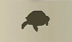 Turtle silhouette #2