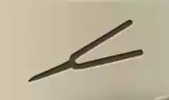 植木ばさみのシルエット