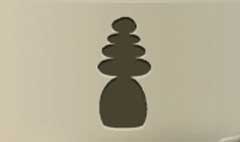 Zen Stones silhouette
