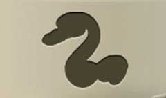 Snake silhouette #3