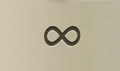 Infinity Symbol silhouette #4