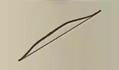 弓のシルエット