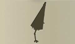 Umbrella Ghost silhouette