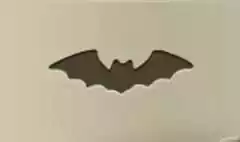 コウモリのシルエット