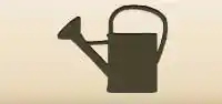 Watering Can silhouette