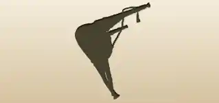 バグパイプのシルエット