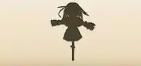 Scarecrow silhouette