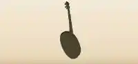Banjo silhouette