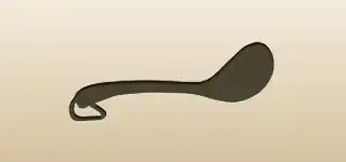 おたまのシルエット