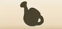 Watering Can silhouette