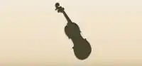 Violin silhouette