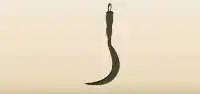 Sickle silhouette