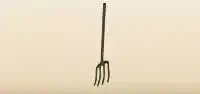 Pitchfork silhouette