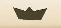 Paper Boat silhouette