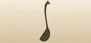 おたまのシルエット