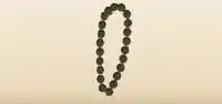 Bead Necklace silhouette