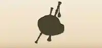 Bagpipes silhouette