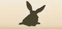 Rabbit silhouette