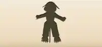 Scarecrow silhouette