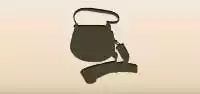 ハンドバッグのシルエット