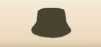 Bucket Hat silhouette