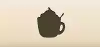 ダルゴナコーヒーのシルエット