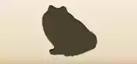 イヌのシルエット