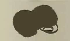 Muff silhouette