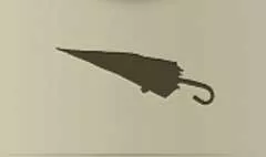 Umbrella silhouette