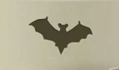 Bat silhouette