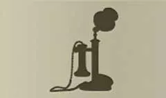 Telephone silhouette