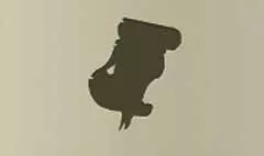 Scroll silhouette