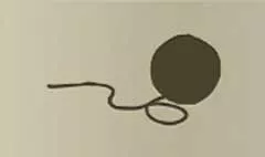 Ball of Yarn silhouette